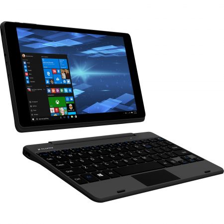 Laptop 2 in 1 Allview Wi901N cu procesor Intel® Atom™ Quad Core Z3735F 1.33 GHz, 8.9″, IPS, Touchscreen, 2GB, 32GB, Microsoft Windows 10, Black