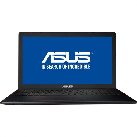 Laptop ASUS R510VX-DM049D cu procesor Intel® Core™ i7-6700HQ 2.60GHz, Skylake™, 15.6″, Full HD, 8GB, 256GB SSD, DVD-RW, nVIDIA GeForce GTX 950M 4GB, Free DOS, Glossy Black